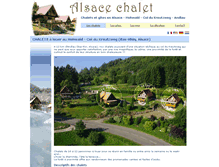 Tablet Screenshot of alsace-chalet.com